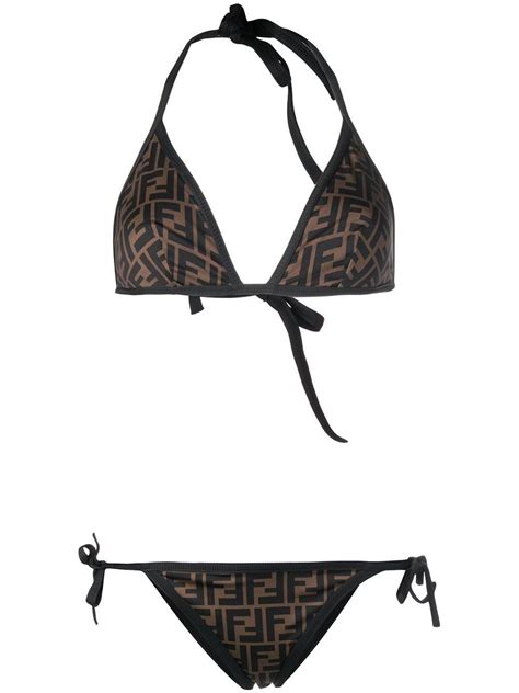 black fendi bathing suit|fendi neon bikini.